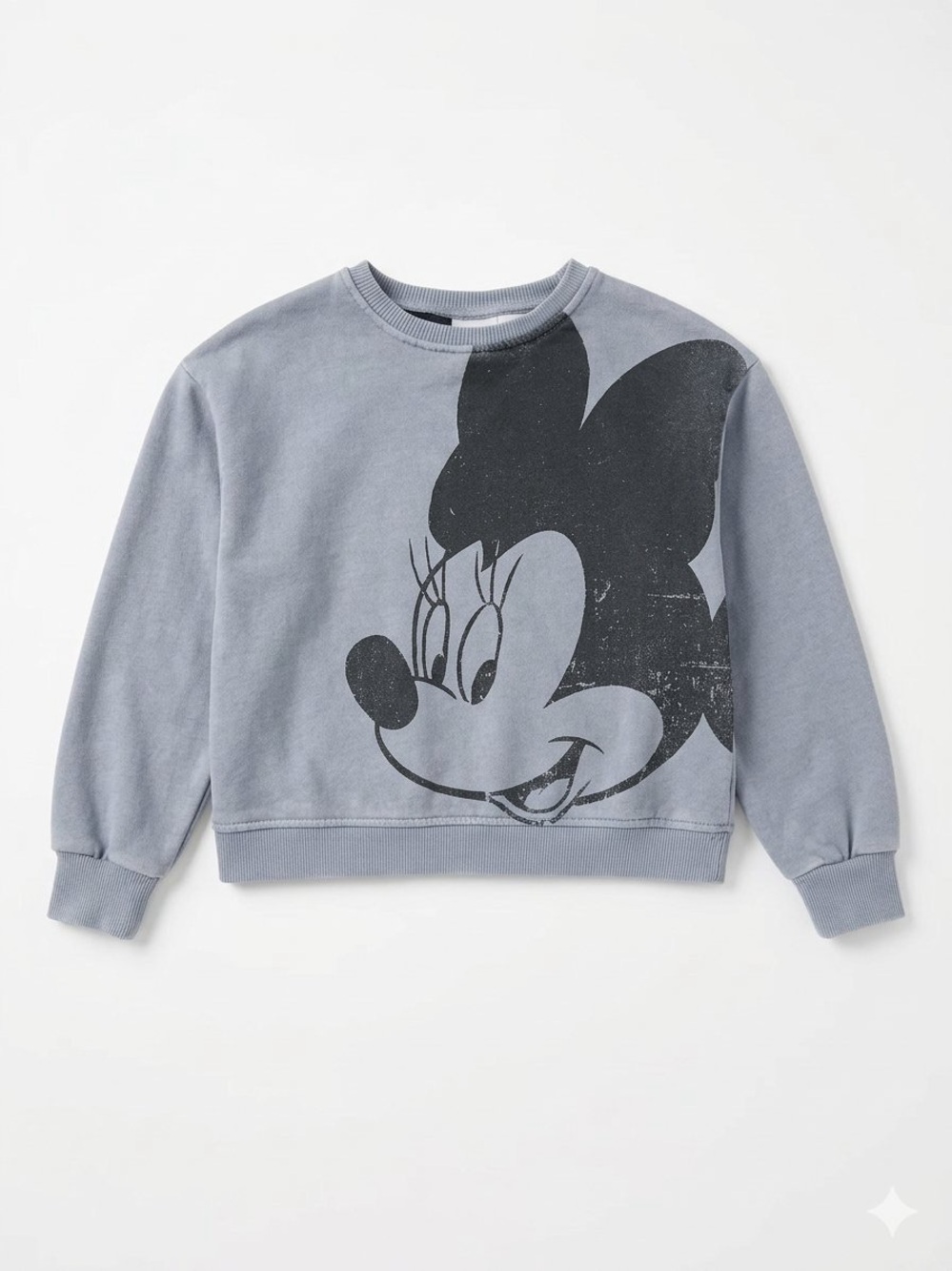 Zara Disney Minnie Mouse Oversized Graphic Sweatshirt 12-18M